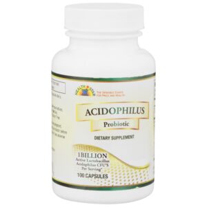 Probiotic Dietary Supplement Health Star 100 per Bottle Capsule