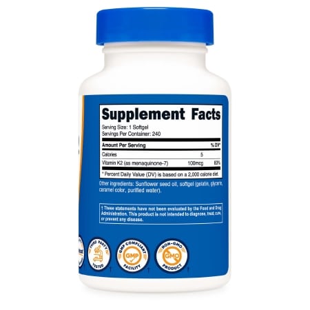 Nutricost® | Vitamin K2 MK-7 100 mcg