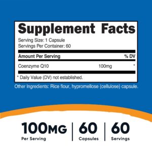 Nutricost® | Coenzyme Q10 60 Ct