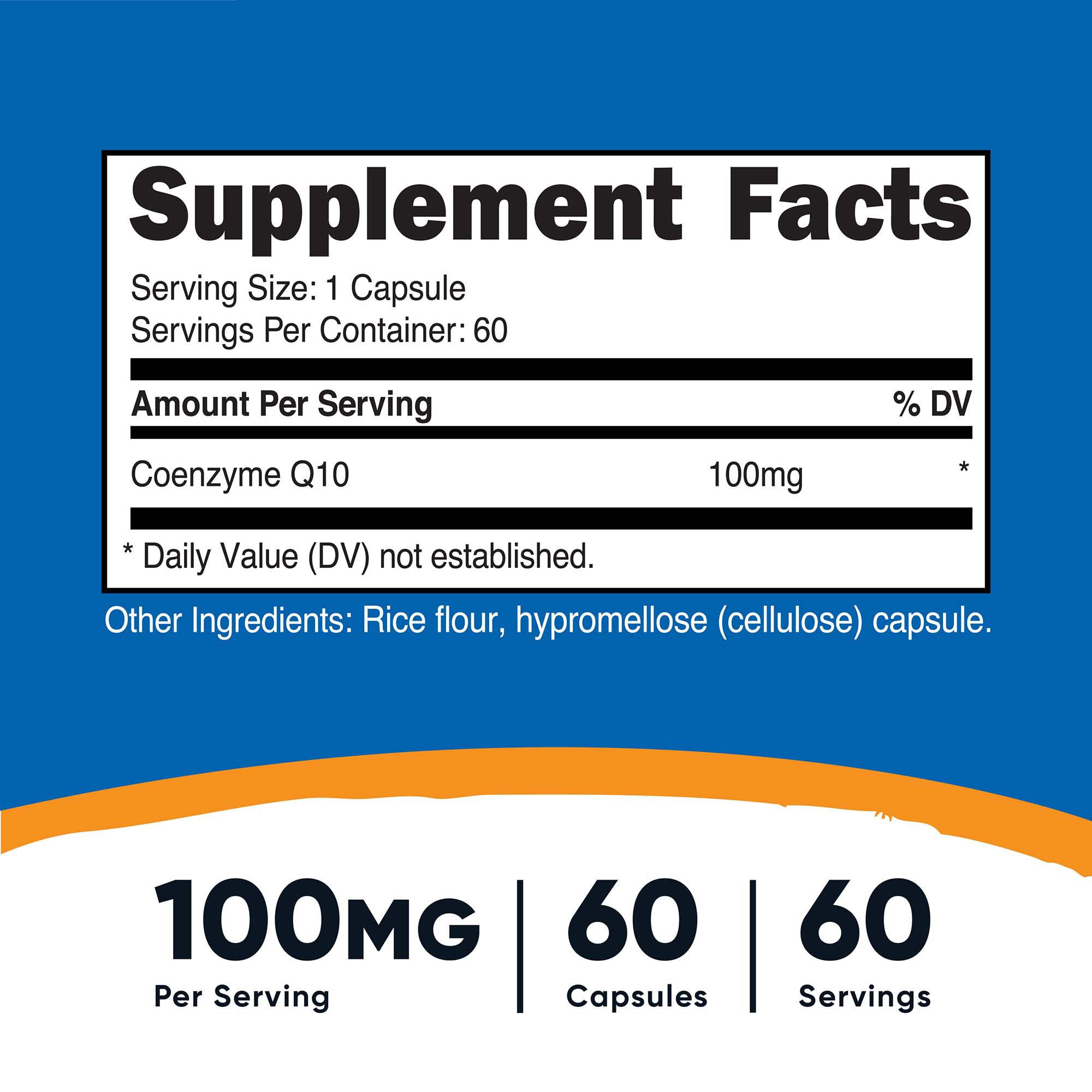 Nutricost® | Coenzyme Q10 60 Ct
