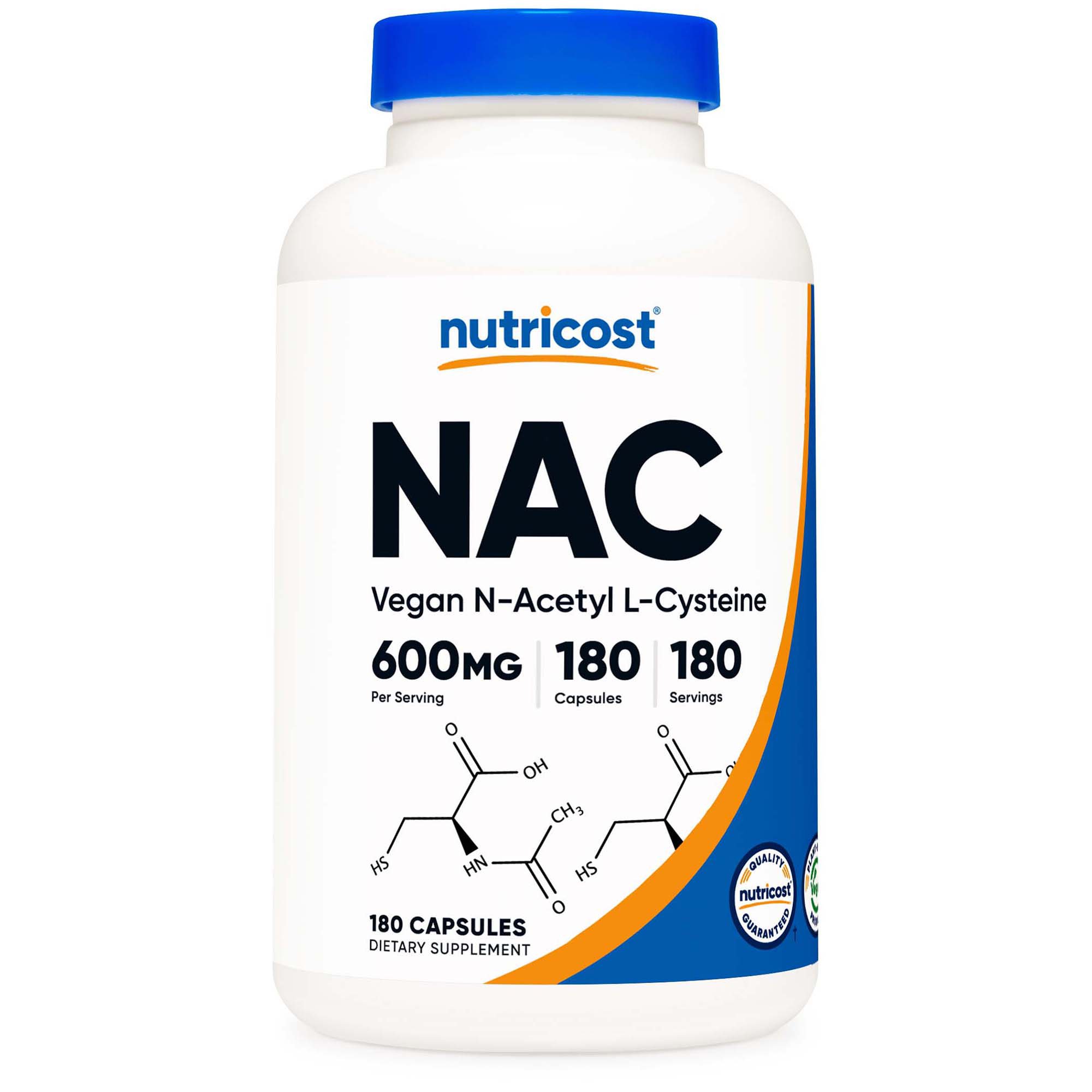 Nutricost® | Acetyl L-Cysteine NAC 600mg
