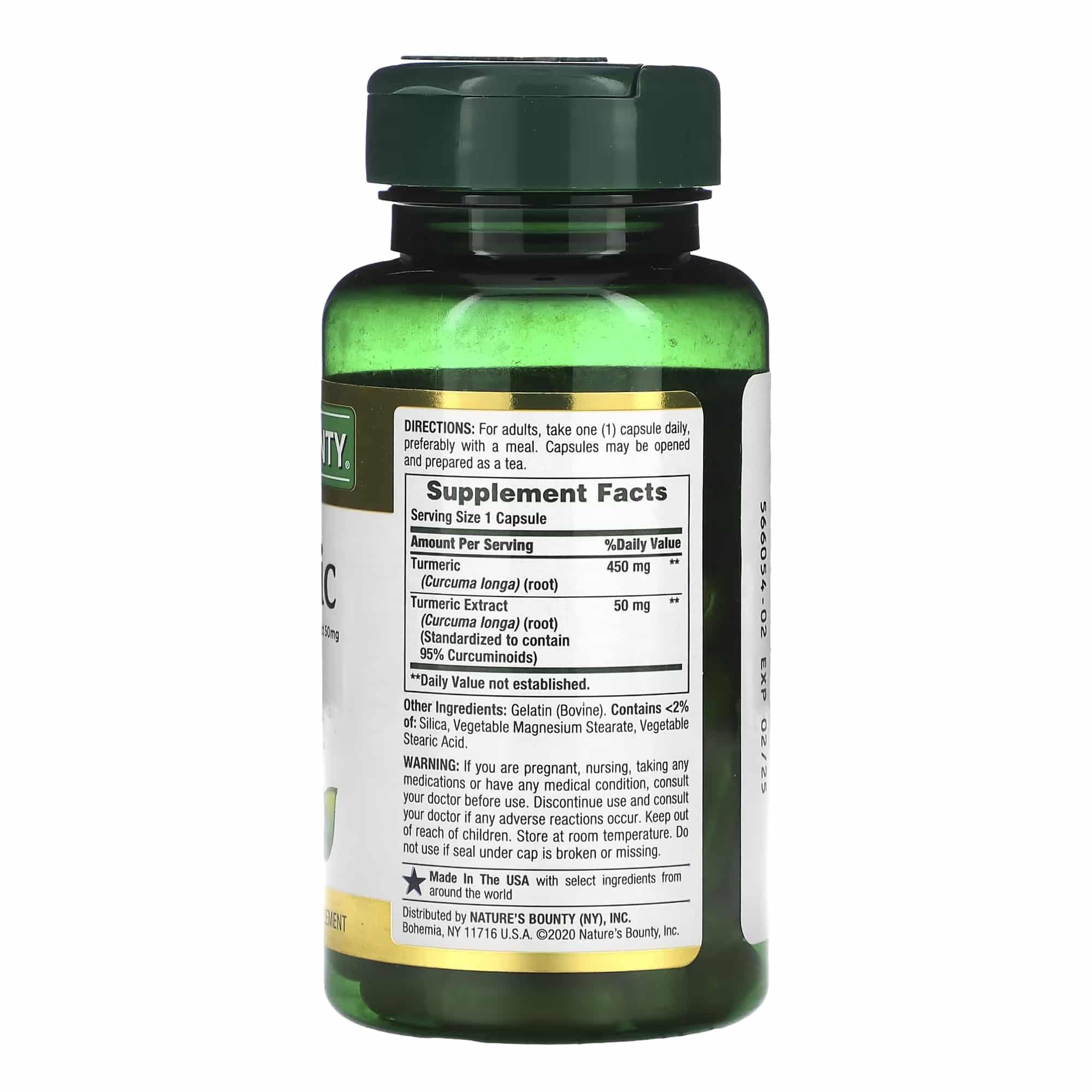 Nature's Bounty® | Herbal Turmeric 450 mg