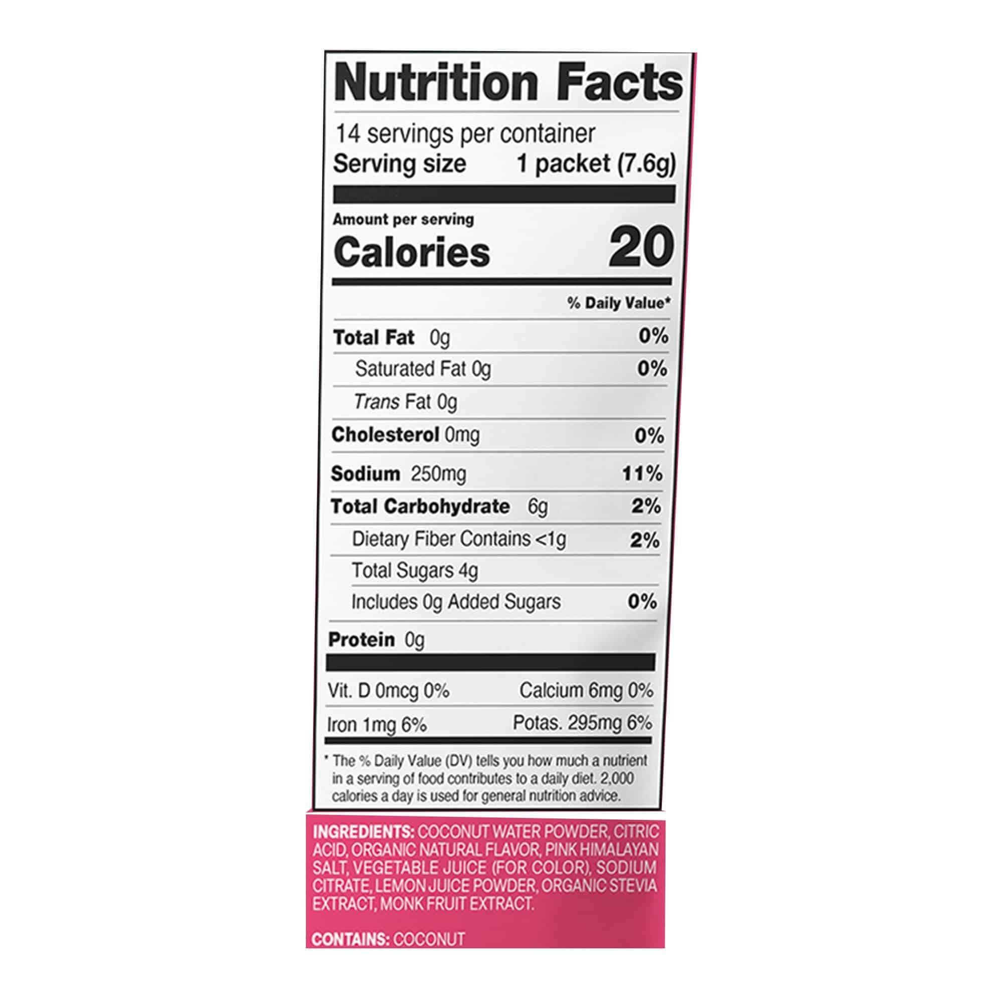 Cure Hydration | 14 Packets - Tropical Punch