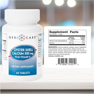 Geri-Care® | Calcium & Vitamin D Tablets