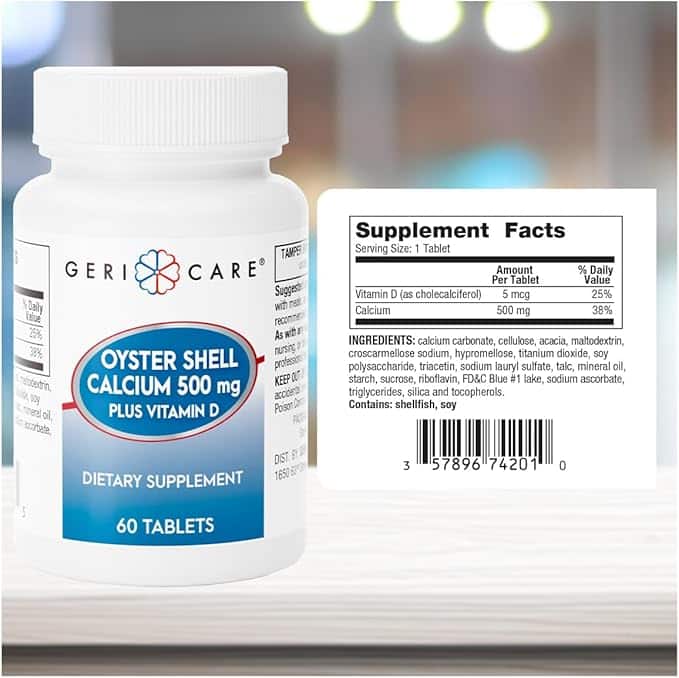Geri-Care® | Calcium & Vitamin D Tablets